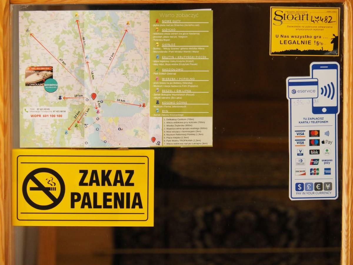 Pokoje Zabi Staw Mikołajki Buitenkant foto